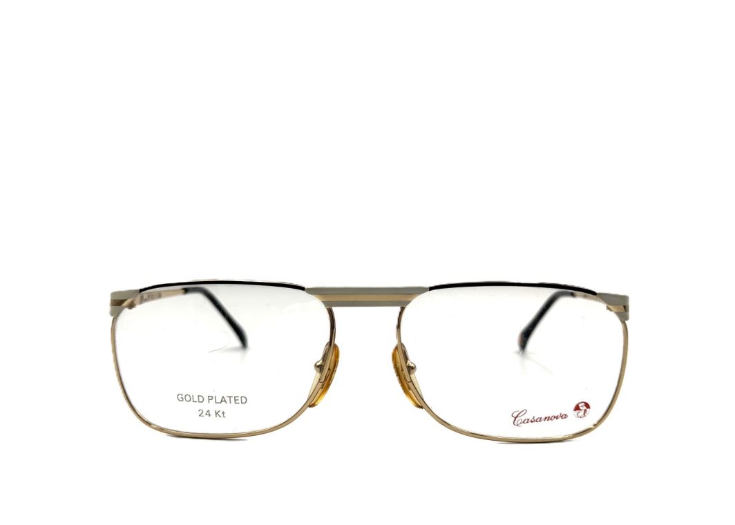 Eyewear Frame Casanova c 01 56 20 Gold plated 24K