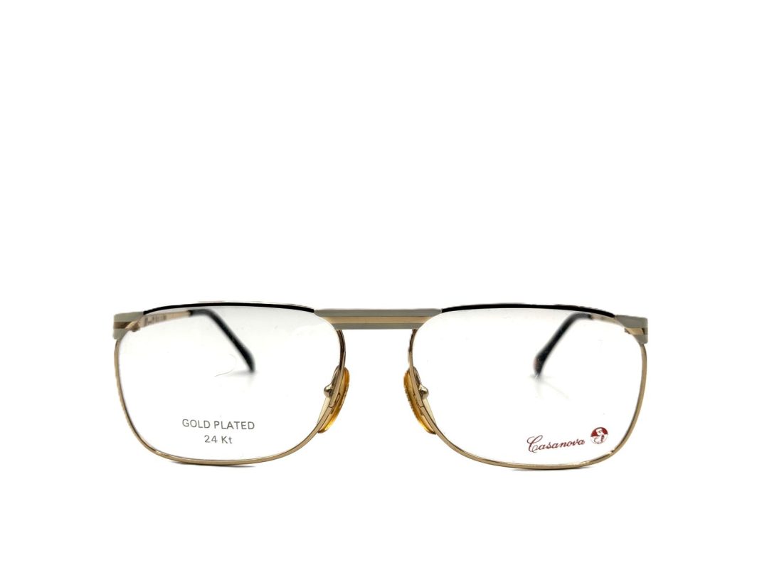 Eyewear Frame Casanova c 01 56 20 Gold plated 24K