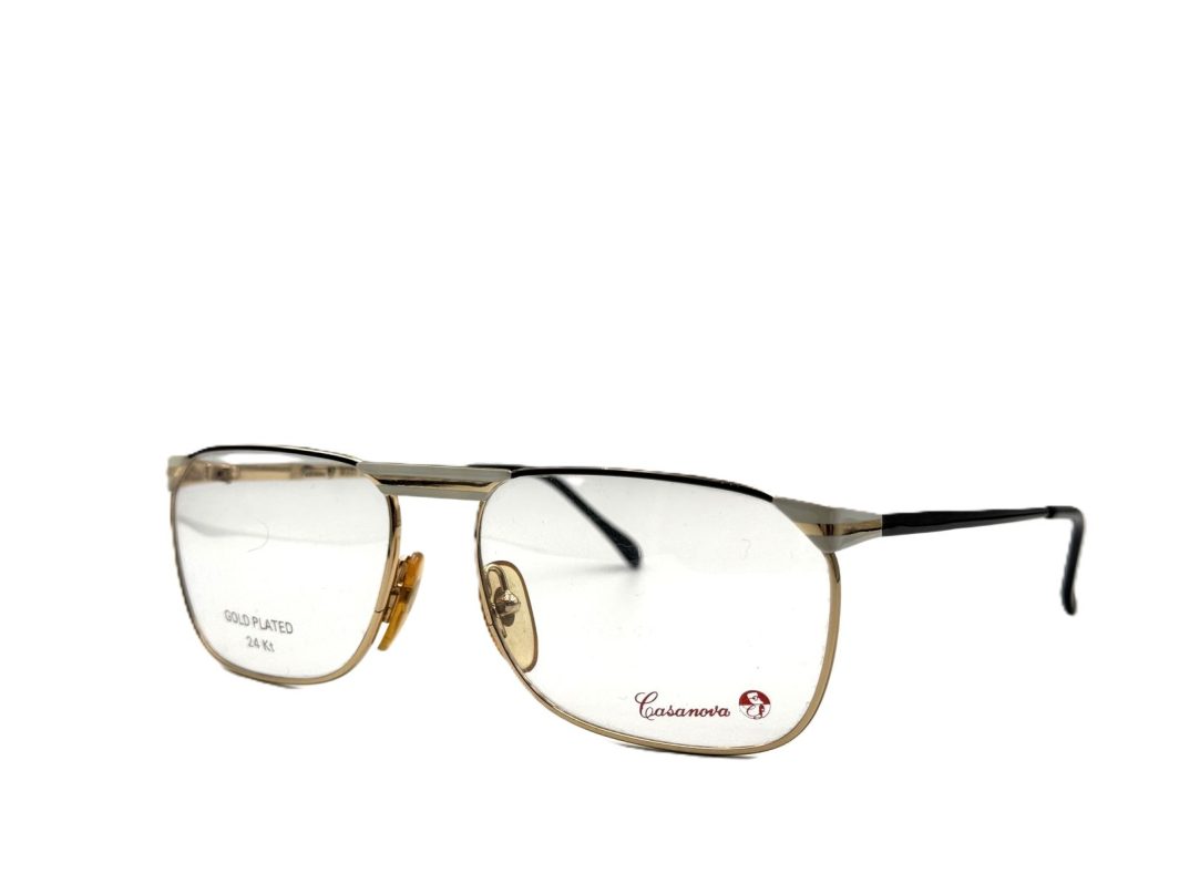 Eyewear Frame Casanova c 01 56 20 Gold plated 24K